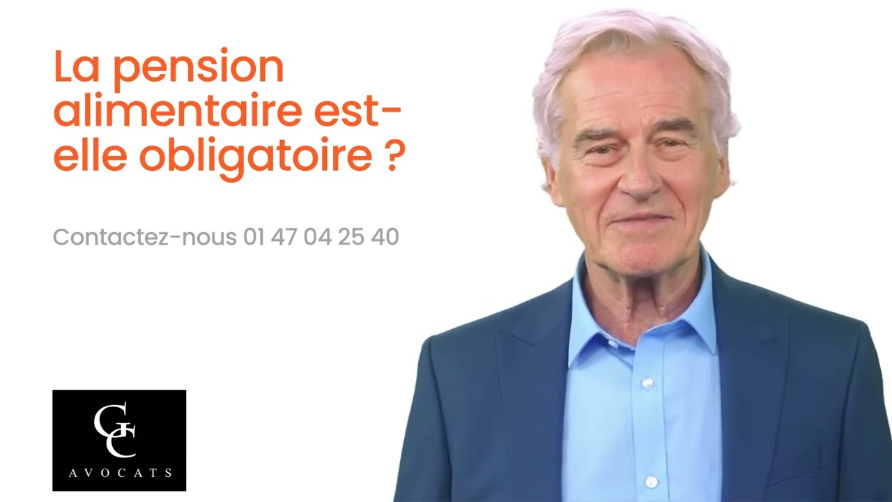 La pension alimentaire est elle obligatoire