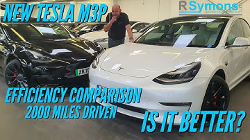 Tesla Model 3 Performance 2,000 mile review and efficiency comparison v old. Is it worth changing?