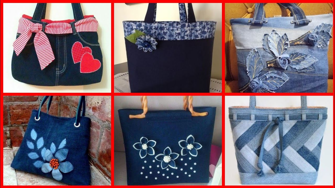 Boho Women Bag Convertible Tote Women Tote Handbag Women | Etsy | Bags, Denim  bag patterns, Blue jean purses