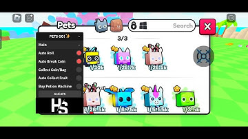 PETS GO! ✨ OP SCRIPT PASTEBIN  (AUTO ROLL - BREAK COIN - COLLECT COIN - NO KEY)