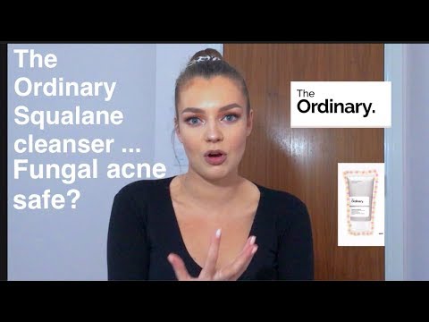 The Ordinary Squalane Cleanser Review | Fungal acne safe?