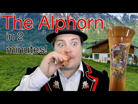 Vídeo: Como são feitos os alphorns?