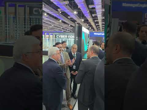 زيارة معالي وزير التعليم العالي والبحث العلمى الدكتور أيمن عاشور لجناح إيجيبت تراست