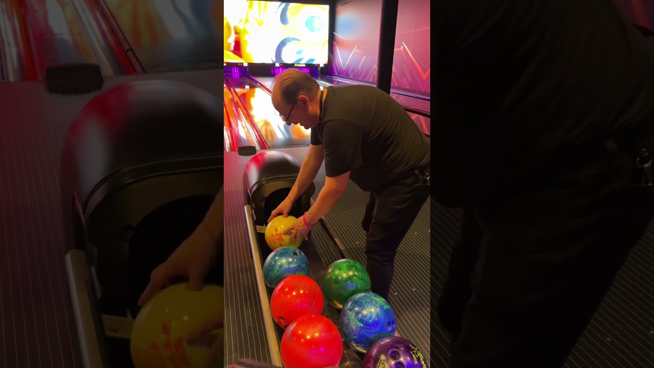 Is it a strike? 🎳 #nyc #bowling #fun