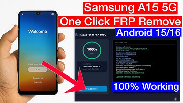 Samsung A15 5G FRP Bypass 2025 | Unlock Google Account Lock | Samsung A15 Android 15/16 FRP Remove