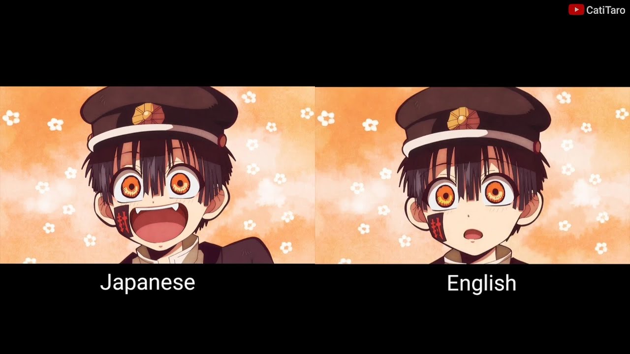 Jibaku Shounen Hanako Kun | Japanese And English Voice