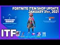 Fortnite Item Shop *NEW* VI SKIN SET! [January 31st, 2021] (Fortnite Battle Royale)