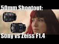 Sony G Master 50mm F1.4 vs Zeiss Planar 50mm F1.4 / Sony A1