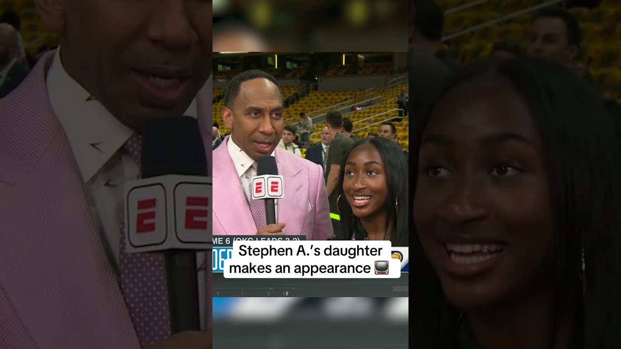 Stephen A S Reaction To His Daughter Joining Him On SportsCenter 