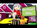 GOLD DIGGER Only Lets Rich Players Inside Her House... - Daycare (Roblox Roleplay)