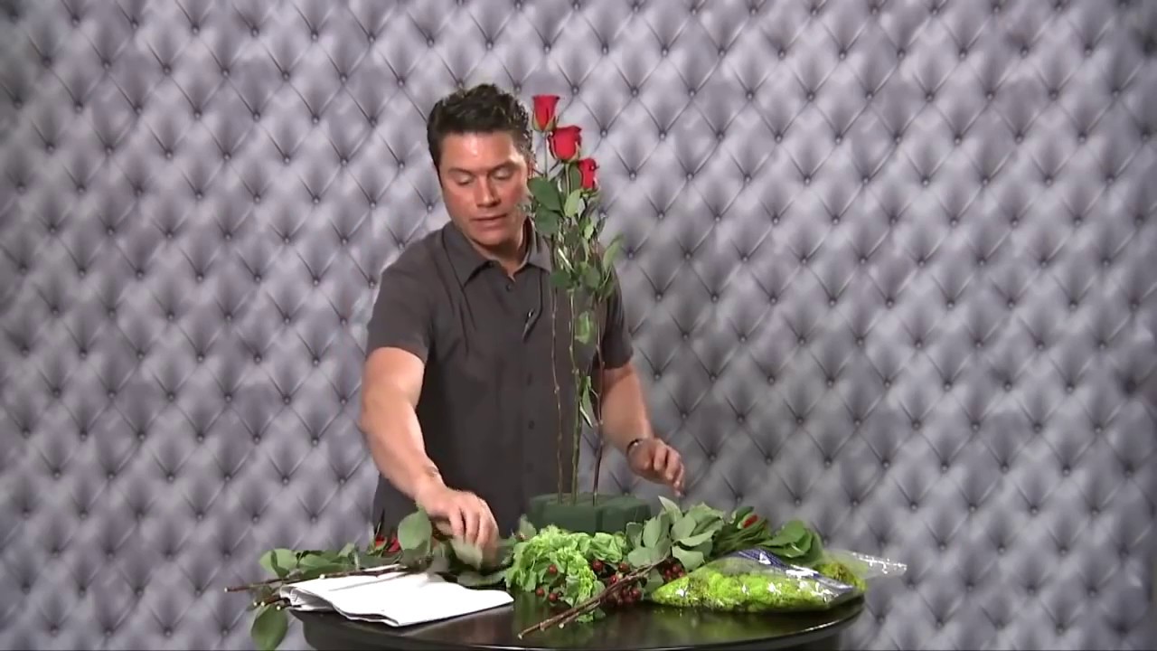 Como Hacer Arreglos Florales FÁCIL VIDEO