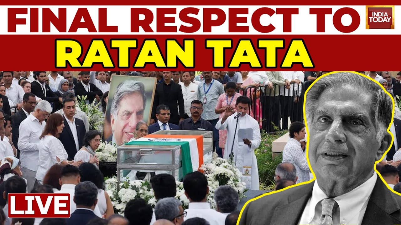 Ratan Tata Death News LIVE: Farwell Ratan Tata |India Mourns Ratan Tata ...
