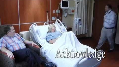 AIDET - Acknowledge, Introduce, Duration, Educate & Thank You