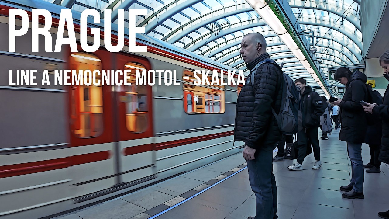PRAGUE METRO: Line A Nemocnice Motol - Skalka