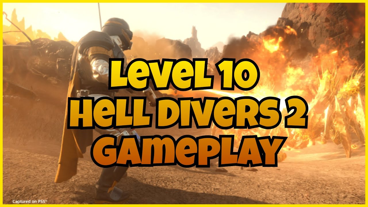 Level 10 Difficulty in Hell Divers 2 is INSANE 🤯 - YouTube