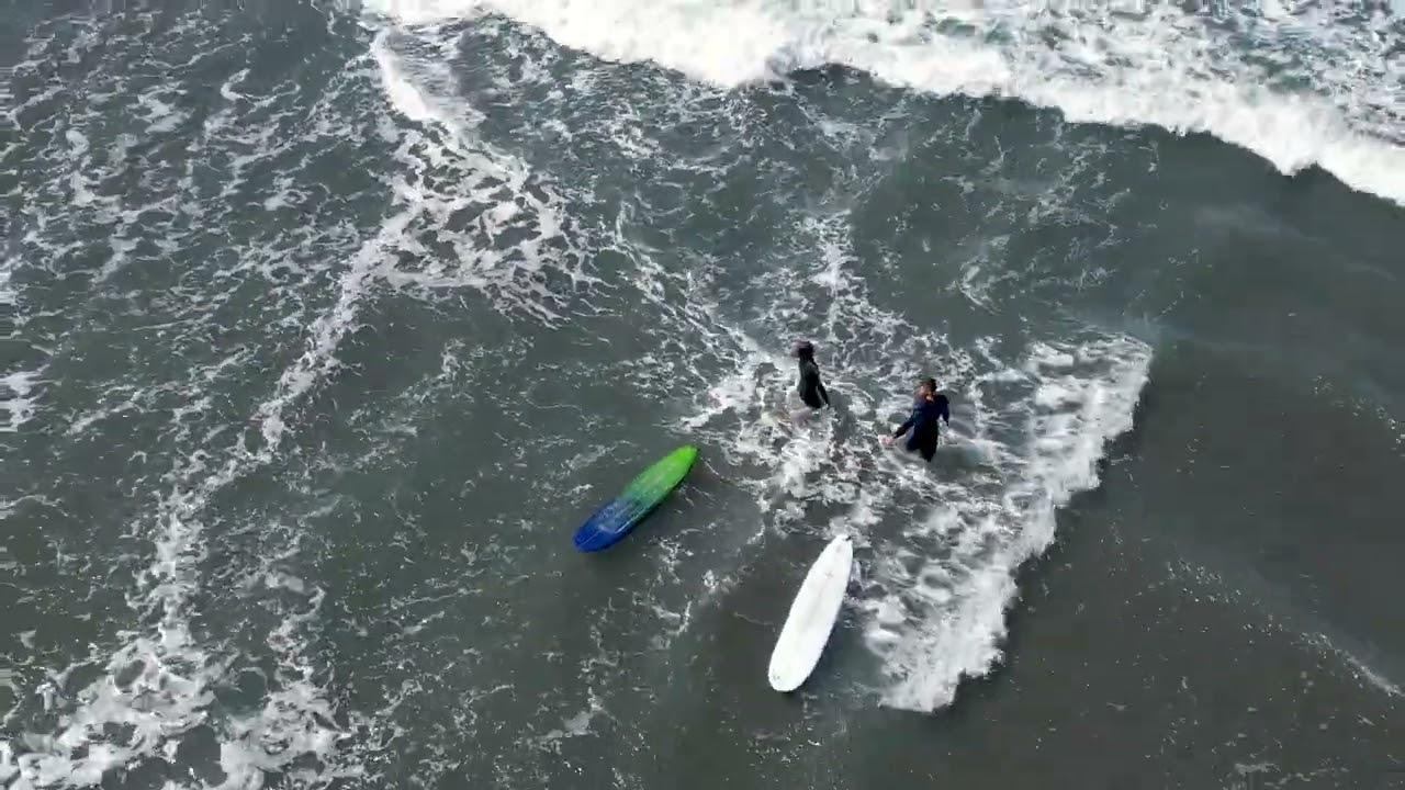 Surfing Moonstone Beach in 4k- Humboldt County