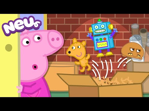 Peppa-Wutz-Geschichten 🧸 Herumspazieren 🤖 Videos für Kinder