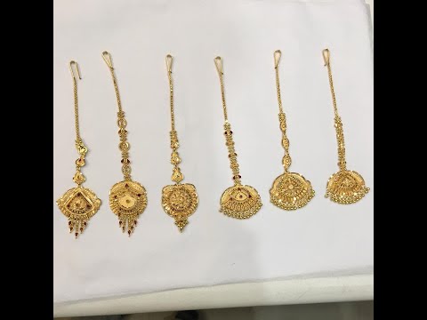 Top 15 Latest Papidi Billa designs // New Maang Tikka Collection