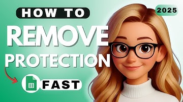 How to Remove Protection in Google Sheets