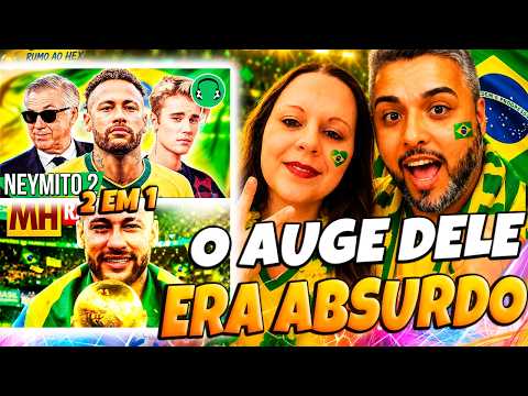 2 EM 1 Do Neymar | FutParódias É O NEYMITO pt. 2 + Mhrap Tipo Neymar ✋🏽😜🤚🏽  | Family Reacts
