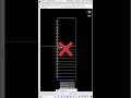 How To Use Copy with Array Command || Autocad Tutorials #shorts #architecture