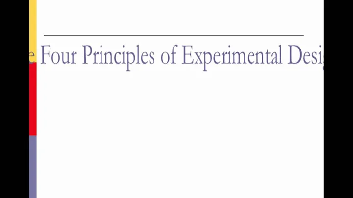 Chapter 13 - experiments and observational studies