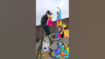 Har har shambhu #harharmahadev #snake #sheshnaag #attack #shorts #snakevideo #holi #status