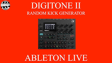 Ableton Live 12 - Digitone II Kick Drum Generator
