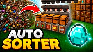 🔥 Cómo Hacer un ALMACÉN AUTOMÁTICO en Minecraft 26+ (Fácil y Rápido)