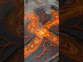🔥 Volcano Dragon Core Table 🌋🐉Insane Lava Resin Transformation! (Satisfying Epoxy Art)#RiverTable