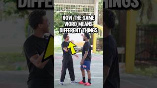 How the same word means different things #basketball #shorts