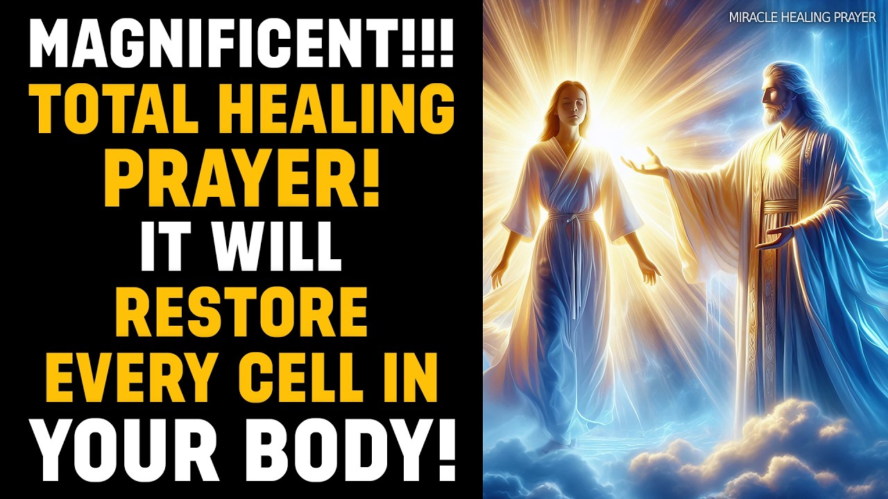 JUST 8 MINUTES FOR GOD'S MIRACLE OF HEALING AND COMPLETE RESTORATION FOR YOUR LIFE!