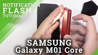 How to Find and Open Flashlight on SAMSUNG Galaxy M01 Core – Enable Torch screenshot 5