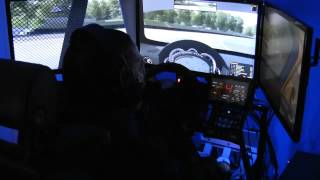 SimSeatsTripleMonitorMount SRX DashMeterPro
