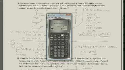 Solving for PV of a series of uneven cash flows