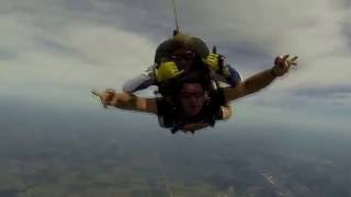 Skydive Chicago, First Time Skydiving, Superman Flys over Chicago