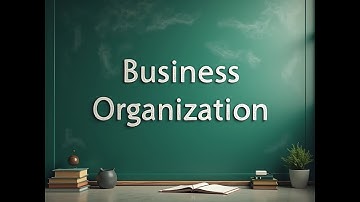 ACCA MA1-- LECTURE#20 --- Business Organization & Accounting (Urdu)