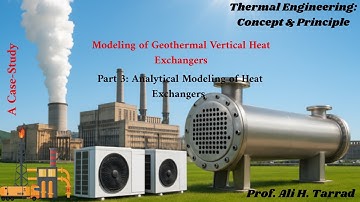 Modeling of Geothermal Vertical Heat Exchangers-Part (3): A Case Study