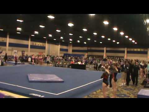 Floor Routine from Brestyan's Invitational 2017