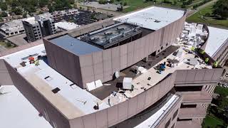 Lewis Roofing Warren Tower (Construction video content)