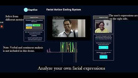 Emotion Detection using FACS Demo - CogniCue & Emotion AI