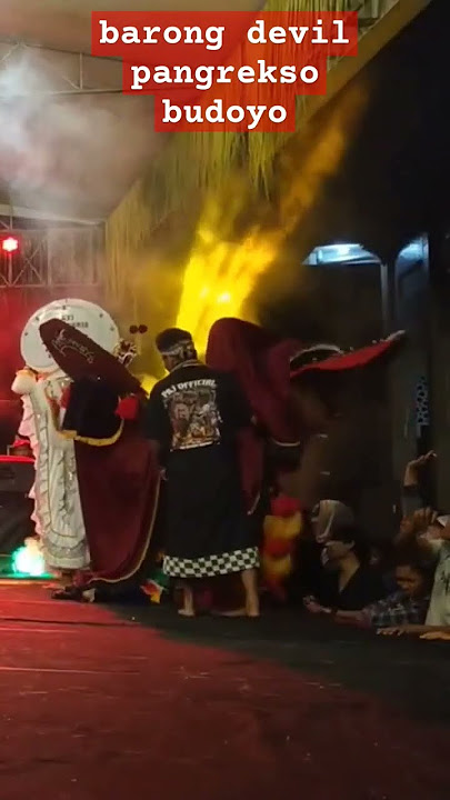 Barongan devil ngamuk ganas || pangrekso budoyo #shortvideo