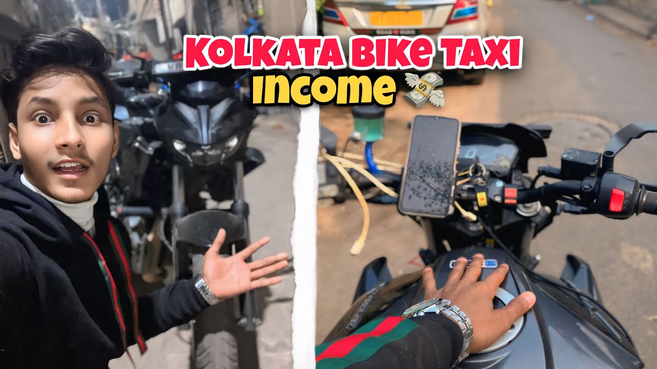 Kolkata Bike Taxi Income💸😍 | BikeTaxi কাজ করে কত Earning হলো 🤔 | #dev_lifestyle #vlogs 