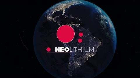 Neo Lithium _Working to achive a sustainable future for our planet!