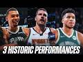 Wemby, Jokić &amp; Giannis: The ONLY Players with 40+ PTS &amp; 20+ REB Playoff Games 🔥