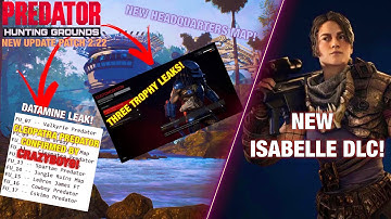 Predator Hunting Grounds NEW UPDATE PATCH 2.22 NEW HEADQUARTERS MAP AND NEW ISABELLE DLC!