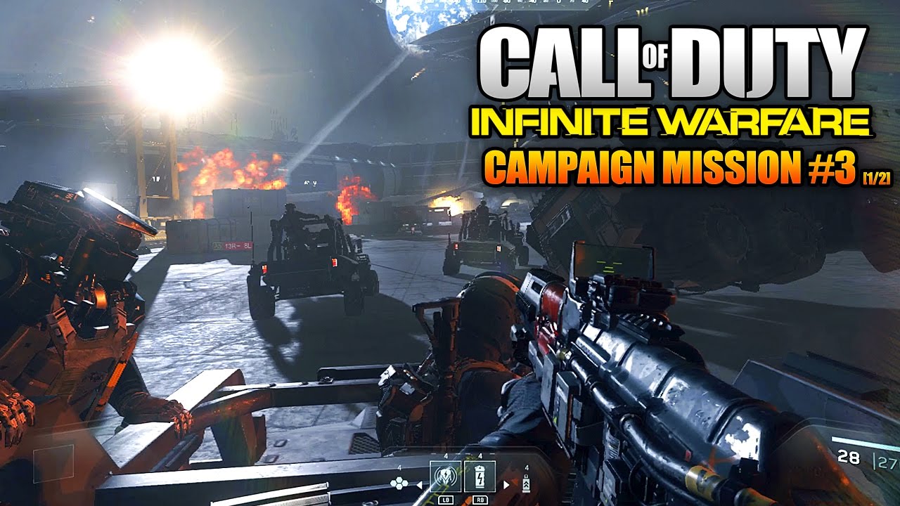 Call of Duty: Infinite Warfare Campaign - "Operation Port Armor" Mission #3 [1/2] Gameplay (Part 3)