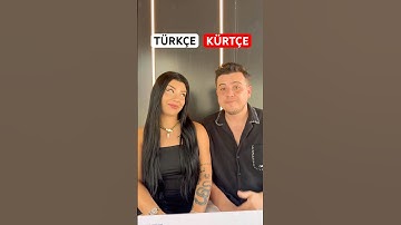 Semih Varol-Gözde Akgün | TÜRKÇE-KÜRTÇE KELİMELER | #semihvarol #shorts