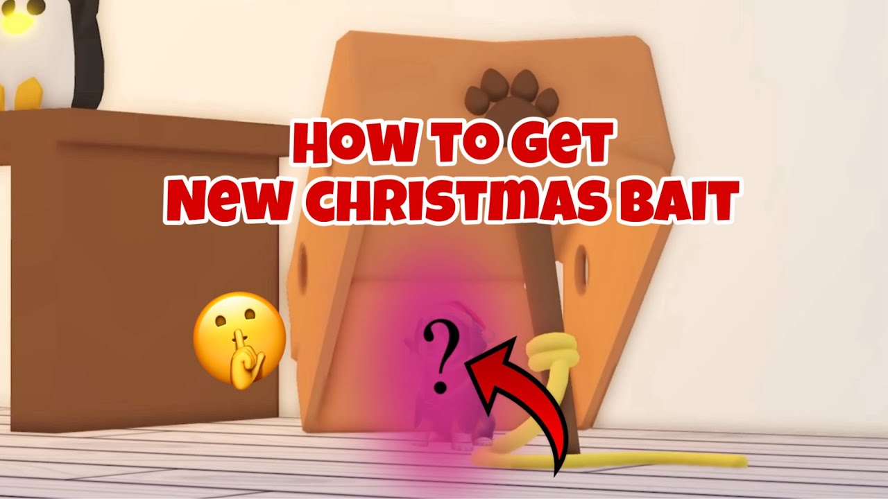 How to get new Christmas bait in adopt me 