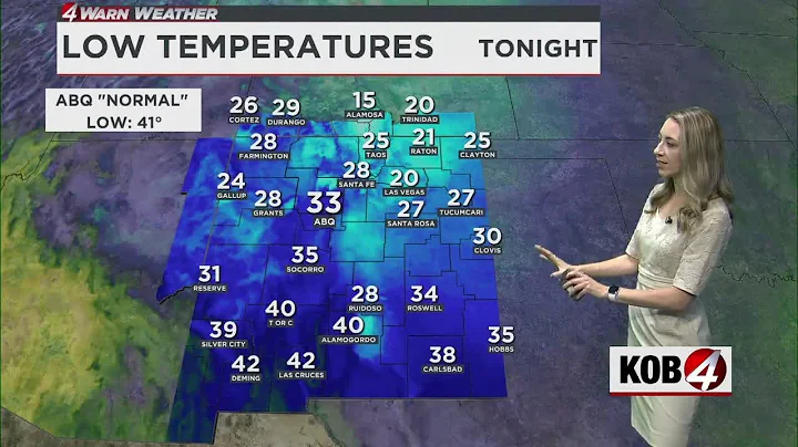 Amanda Goluszka's Forecast for Oct. 28, 2025 in New Mexico